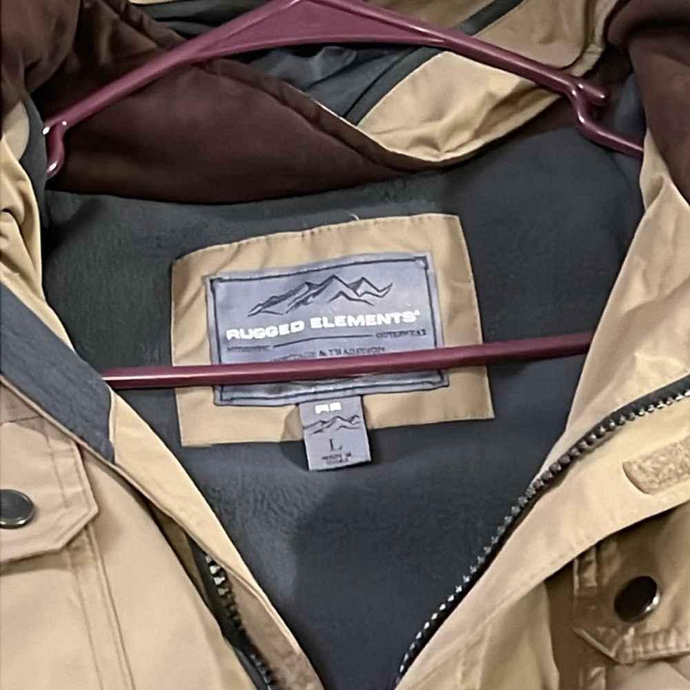 Rugged Elements Tan Winter Jacket - image 2
